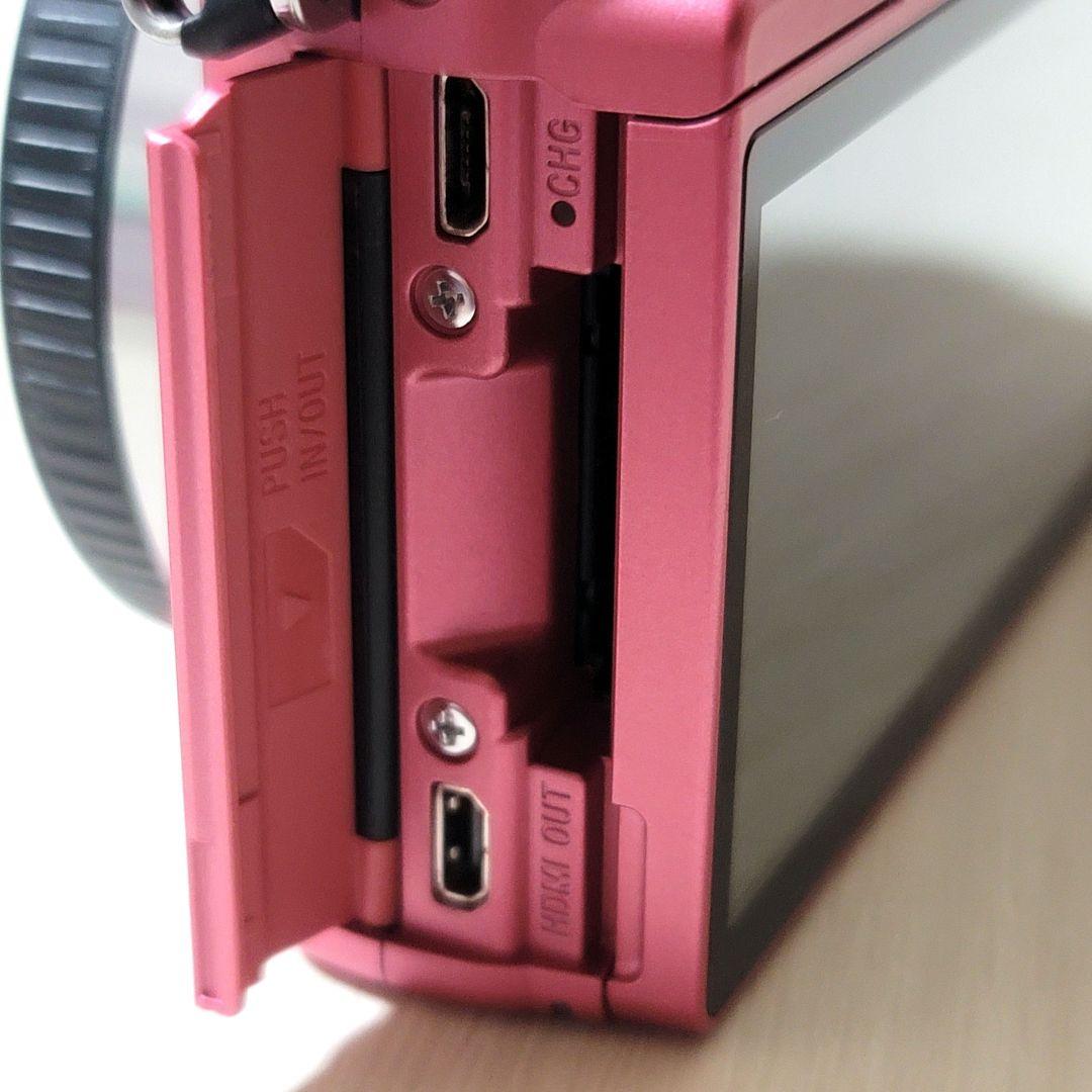 ☆SONY☆ミラーレス カメラ α5000 ボディ【Pink】
