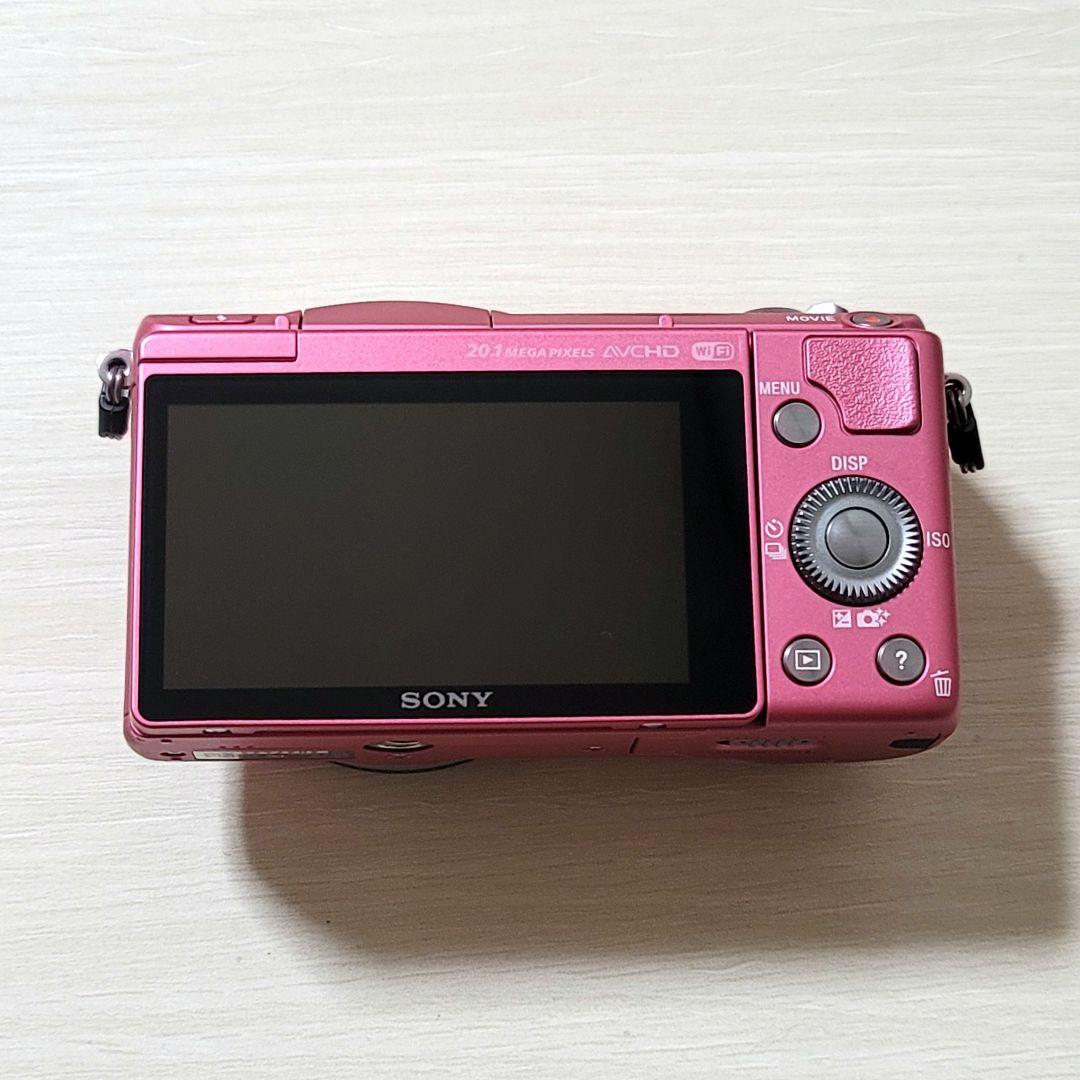 ☆SONY☆ミラーレス カメラ α5000 ボディ【Pink】