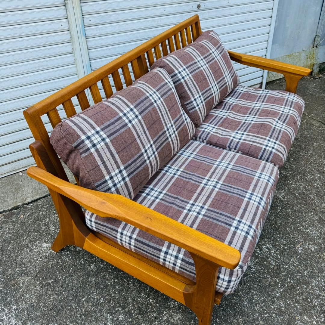 設置取付まで無料✨WTW TISMO 2人掛けソファ 西海岸インテリア 布ソファ