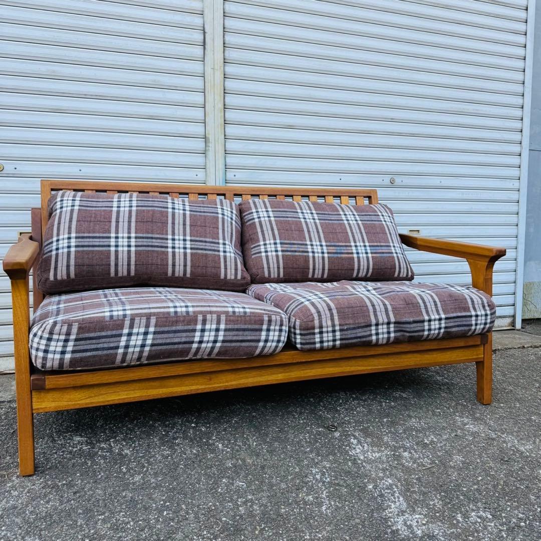 設置取付まで無料✨WTW TISMO 2人掛けソファ 西海岸インテリア 布ソファ