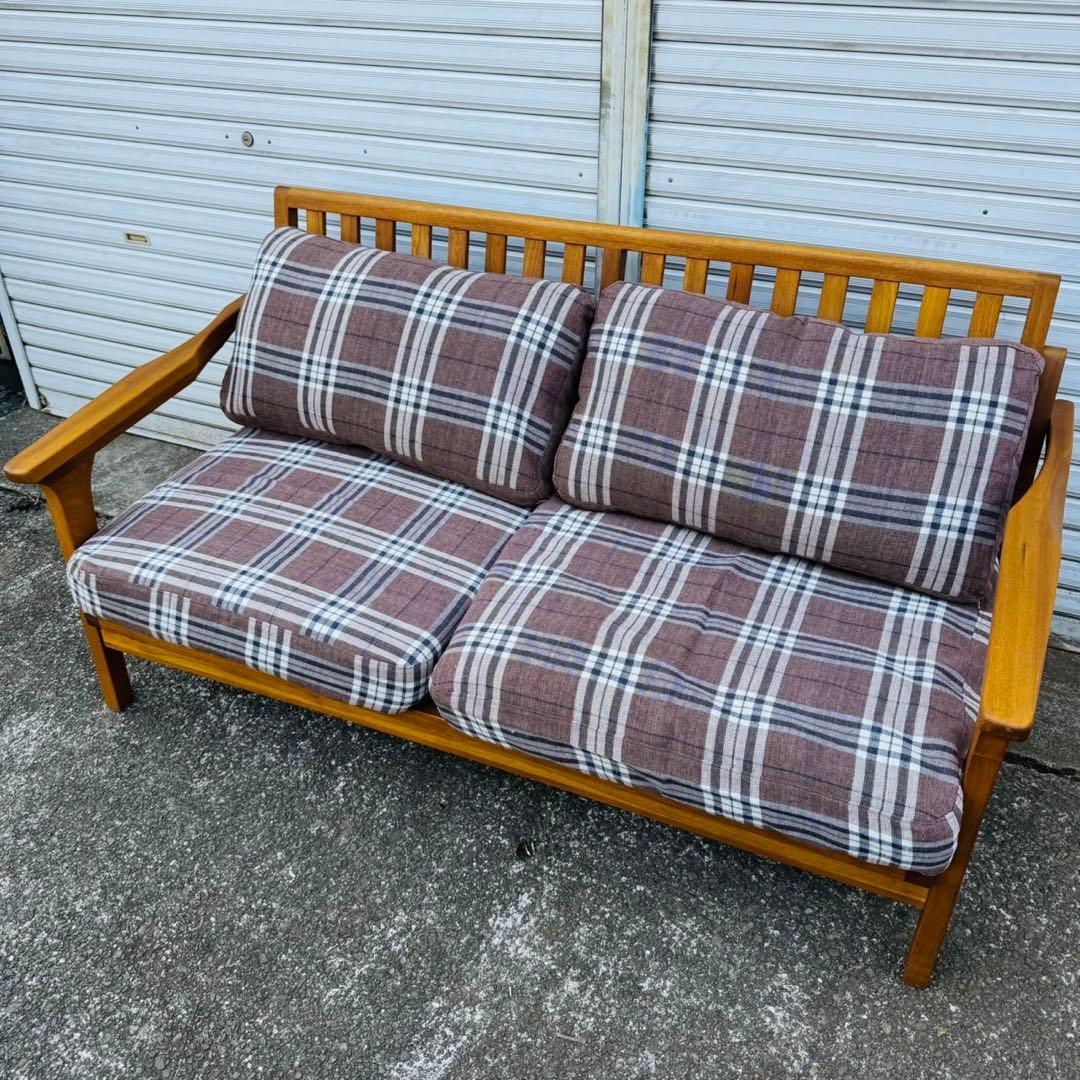 設置取付まで無料✨WTW TISMO 2人掛けソファ 西海岸インテリア 布ソファ