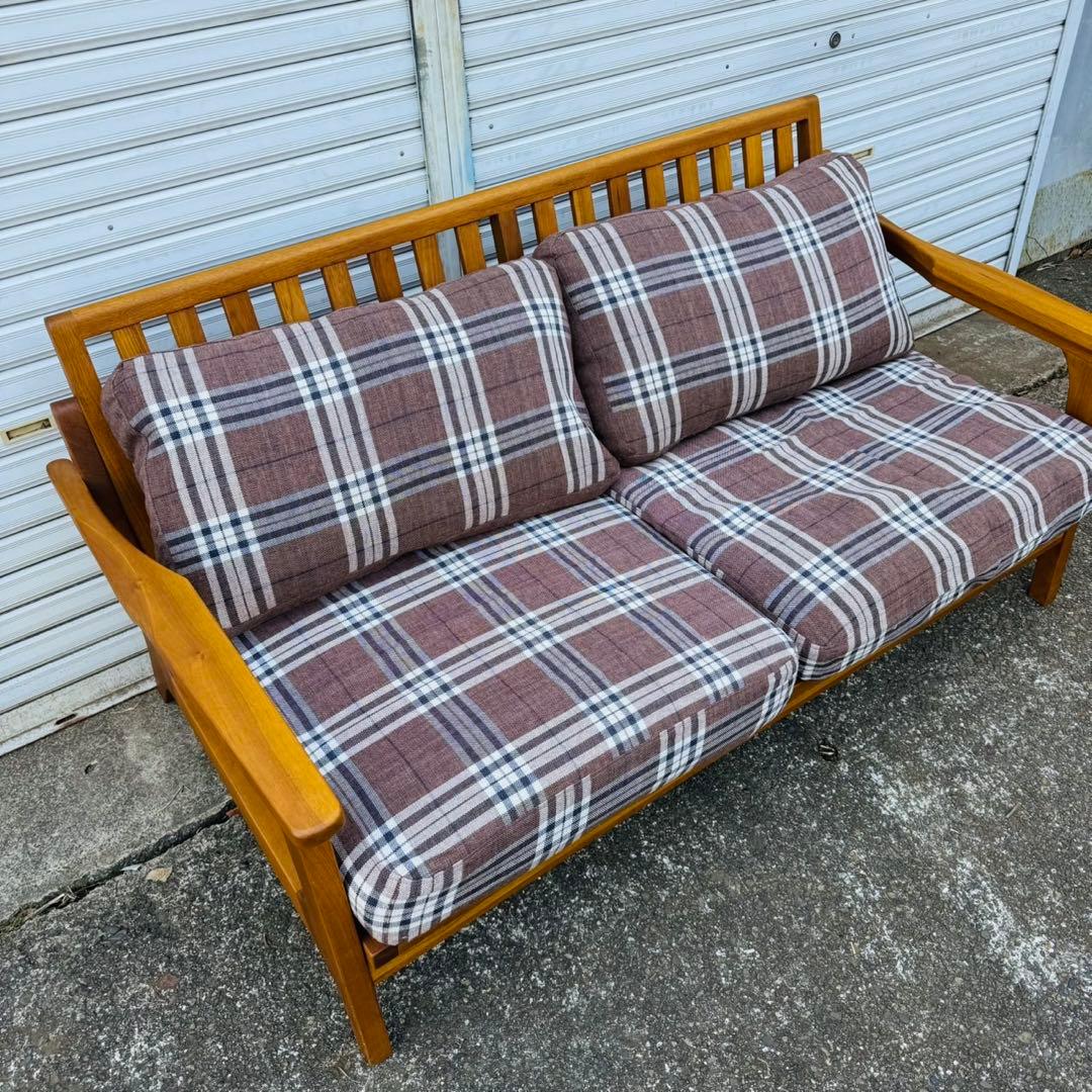 設置取付まで無料✨WTW TISMO 2人掛けソファ 西海岸インテリア 布ソファ