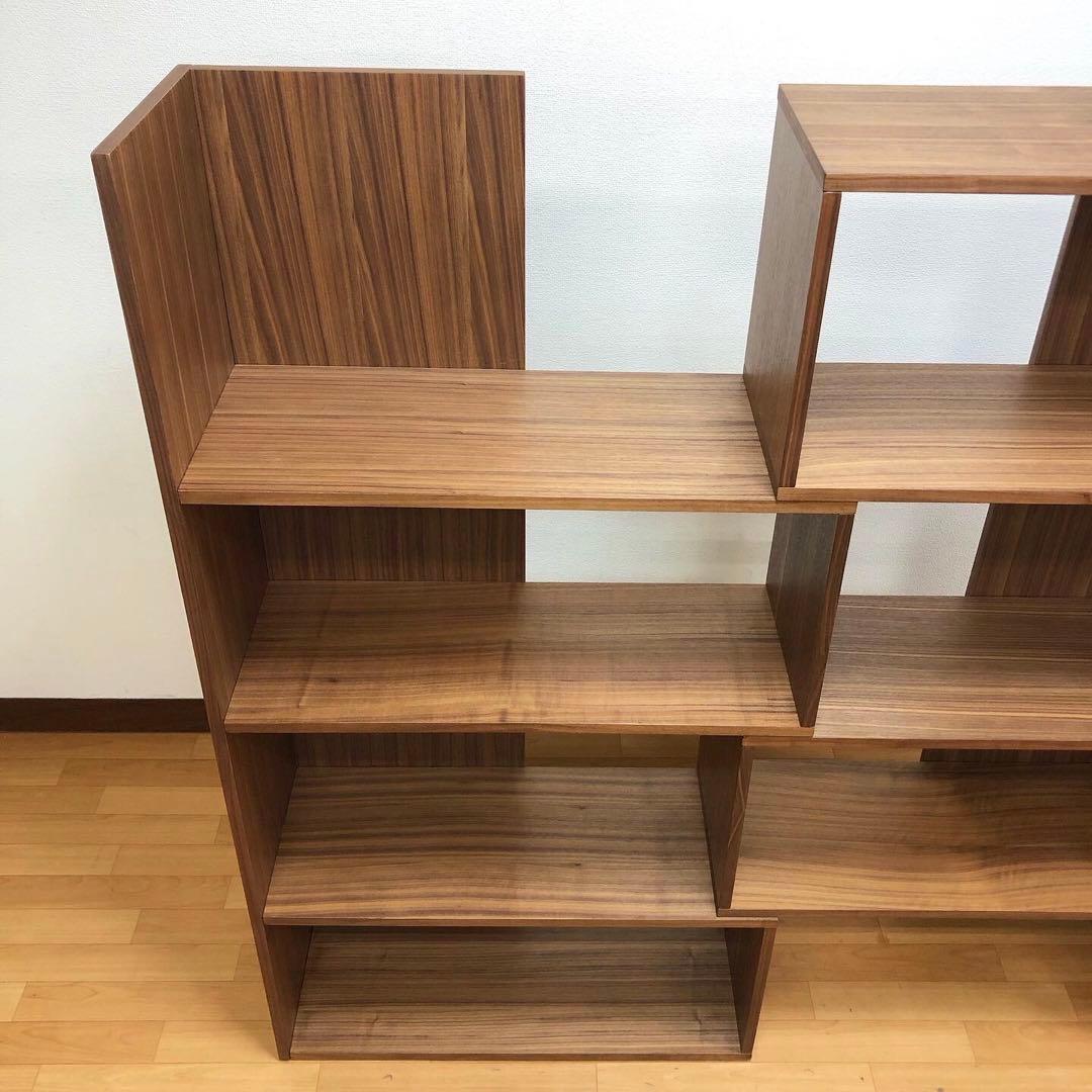 moda en casa flexible bookcase シェルフ モダン