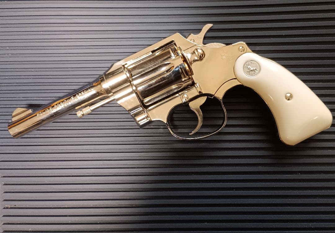 タナカTANAKAコルト/ディテクティブ/ポリスポジィテブ/アイボリー調グリップ