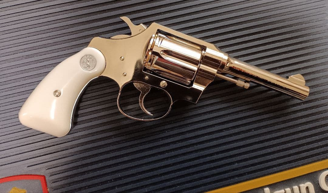 タナカTANAKAコルト/ディテクティブ/ポリスポジィテブ/アイボリー調グリップ