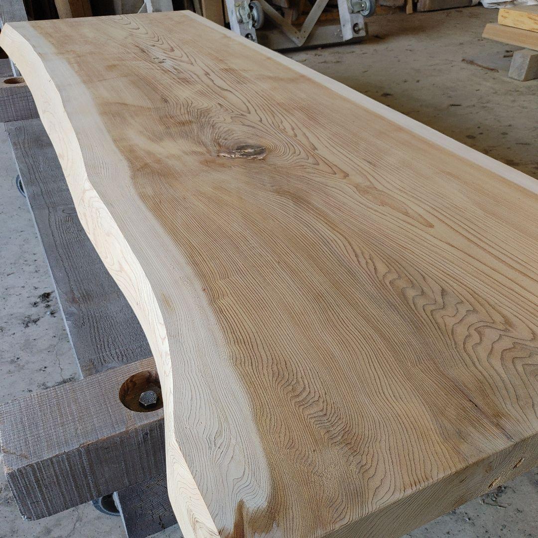 送料込み　一枚板　杉　スギ　無垢材　天板　テーブル　カウンター DIY　番号56
