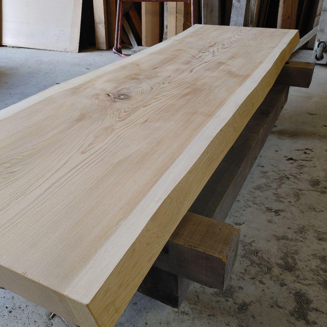 送料込み　一枚板　杉　スギ　無垢材　天板　テーブル　カウンター DIY　番号56