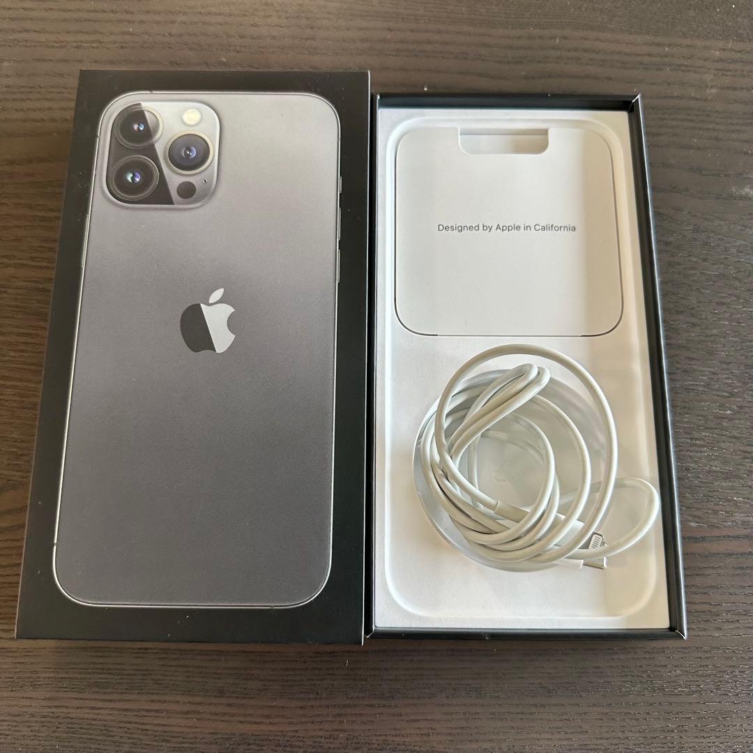 【おまけ付】iPhone 13 Pro Max 128GB グラファイト