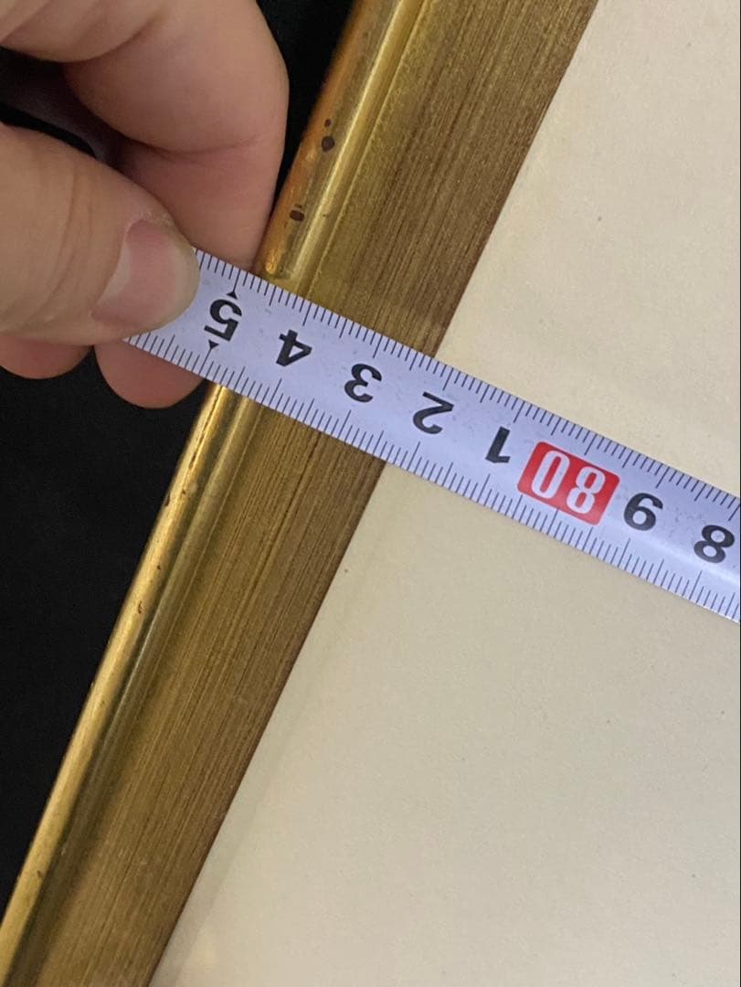 ポールアイズピリ　リトグラフ　ポンヌフ　直筆サイン　限定150部　12号　額装