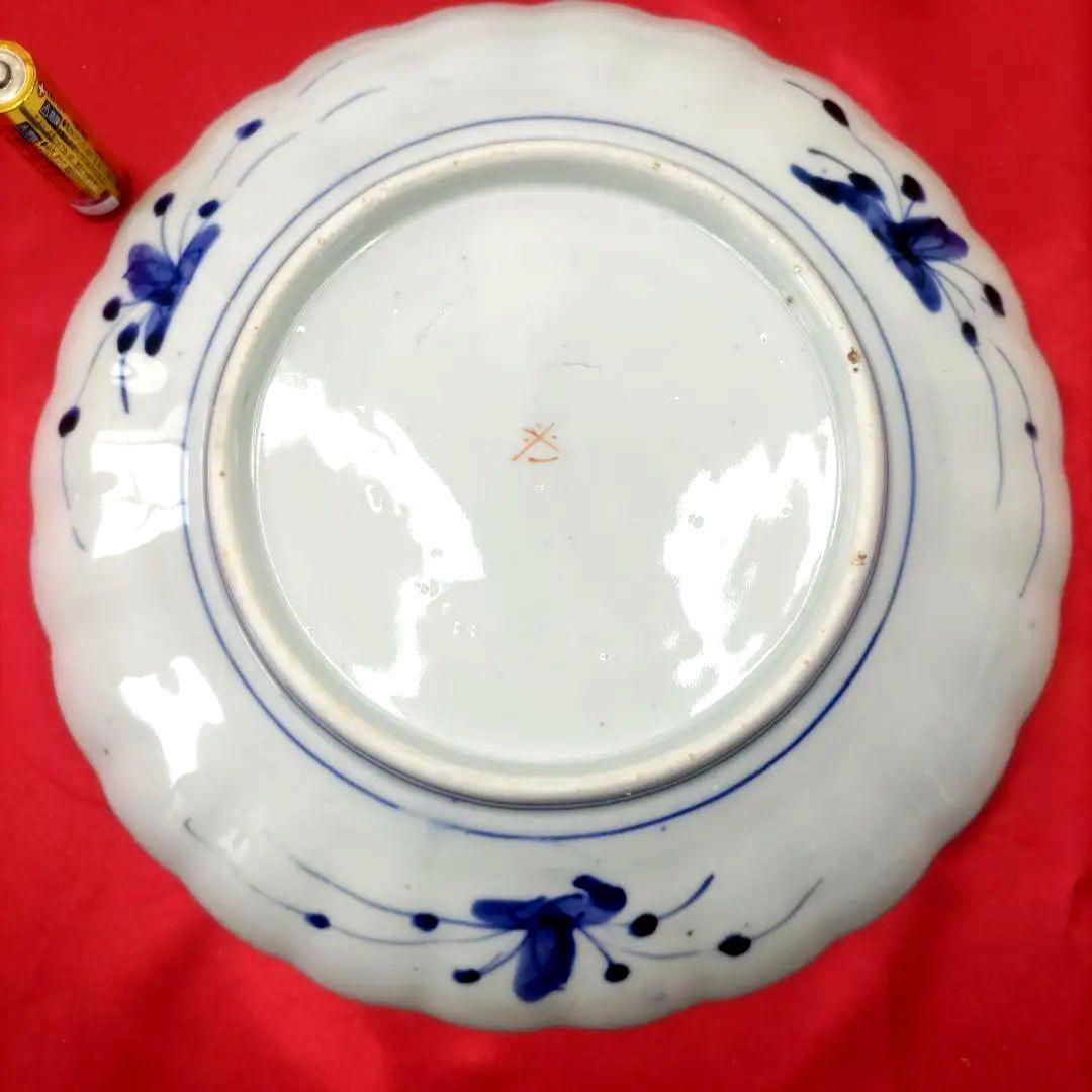 有田焼　伊万里焼　古伊万里　金彩　色絵　大皿　平皿　盛り皿　7寸皿2客セット