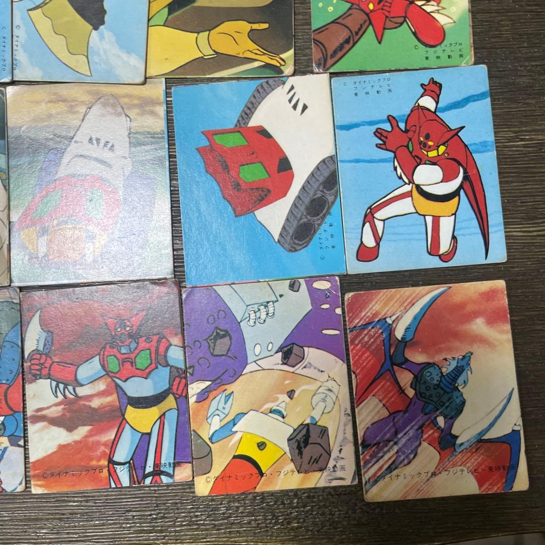【稀少品】ゲッターロボ カード 135枚 昭和40年代