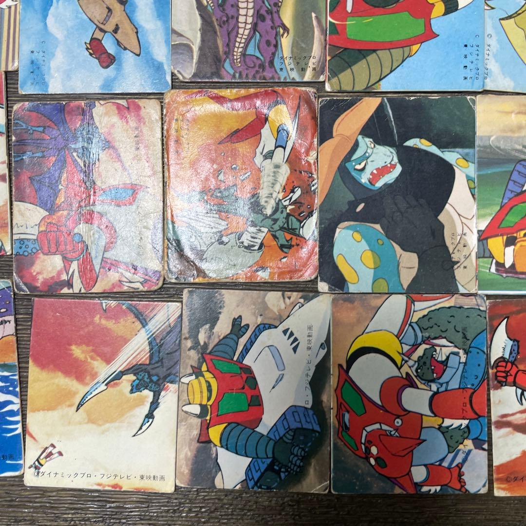 【稀少品】ゲッターロボ カード 135枚 昭和40年代