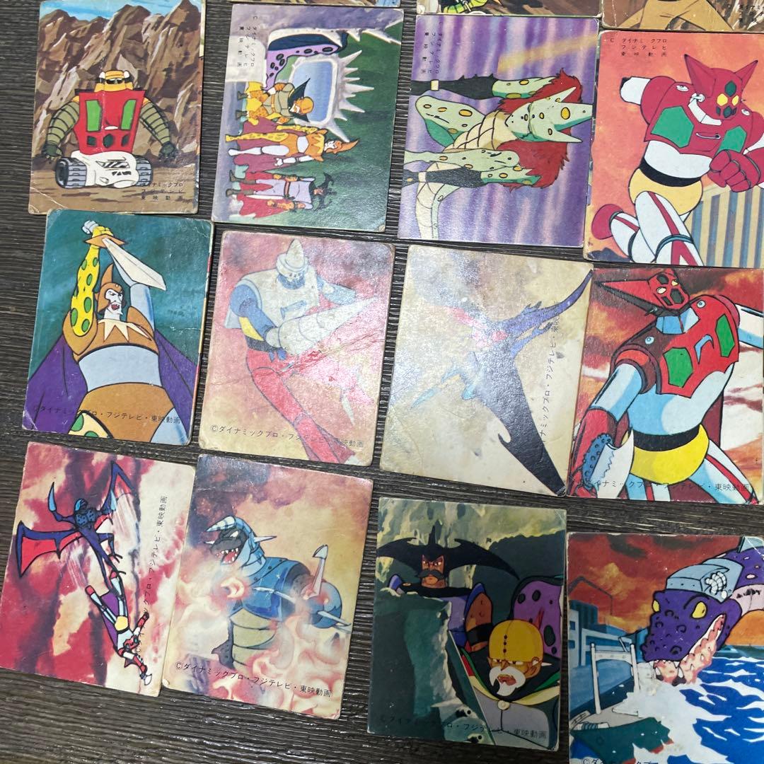 【稀少品】ゲッターロボ カード 135枚 昭和40年代
