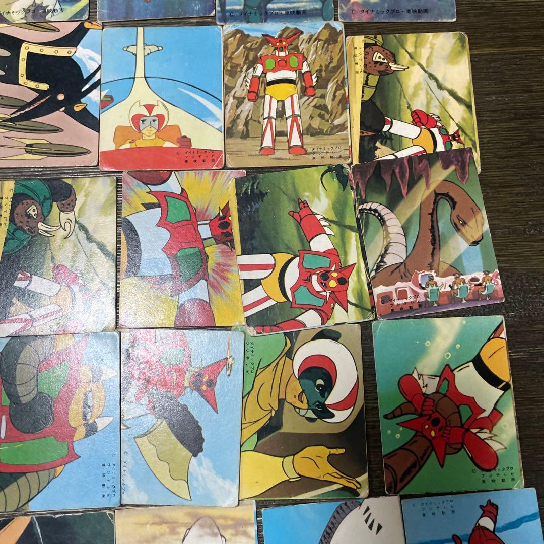 【稀少品】ゲッターロボ カード 135枚 昭和40年代