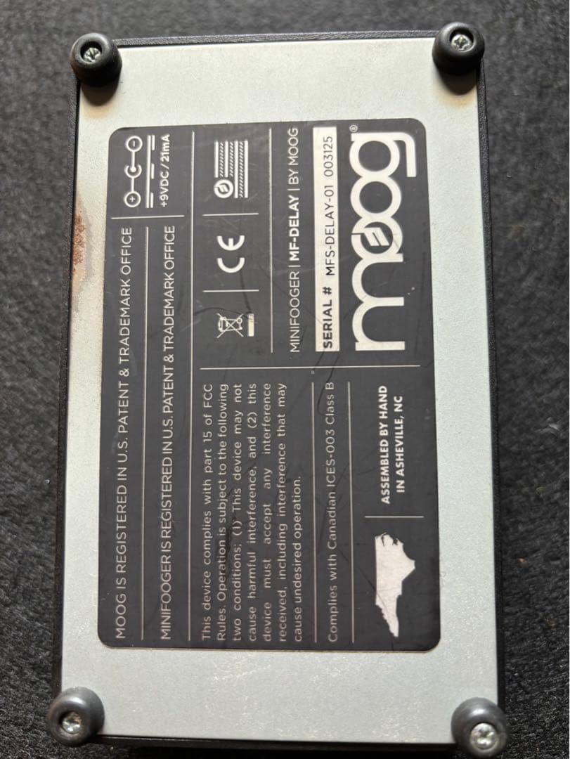 Moog MF DELAY アナログエフェクト