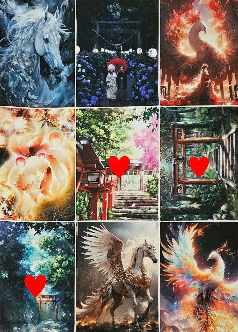 Candy　幻想的パネル生地