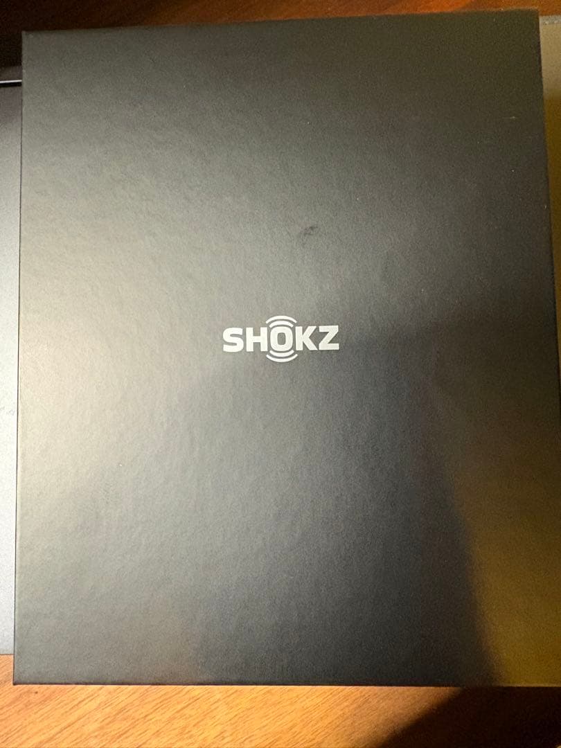 Shokz 骨伝導イヤホン ブラック　OpenRunPro