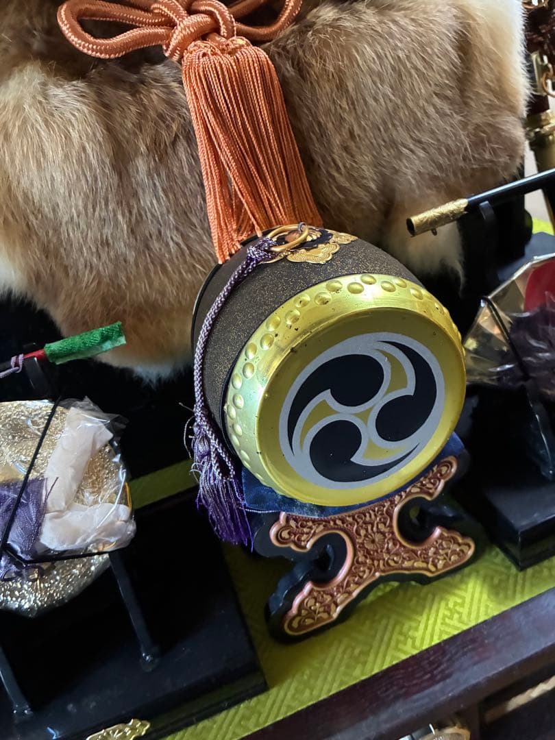 【昭和レトロ】五月人形 兜飾り 鎧兜 伝統工芸 豪華装飾 出世兜