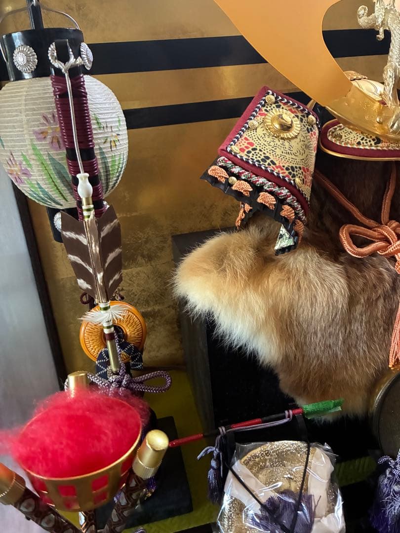 【昭和レトロ】五月人形 兜飾り 鎧兜 伝統工芸 豪華装飾 出世兜