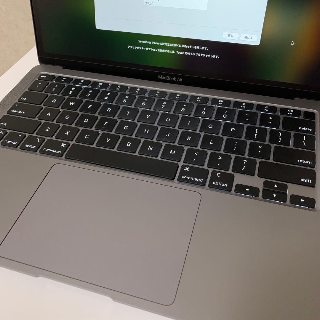 Apple M1 MacBook Airスペースグレー 本体
