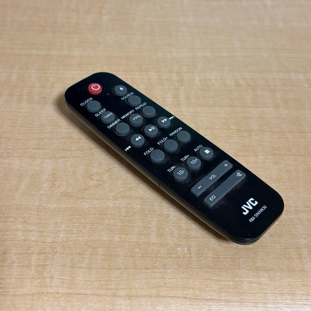 JVC ミニコンポ NX-W30 美品　デジタル表示 CDプレーヤー搭載
