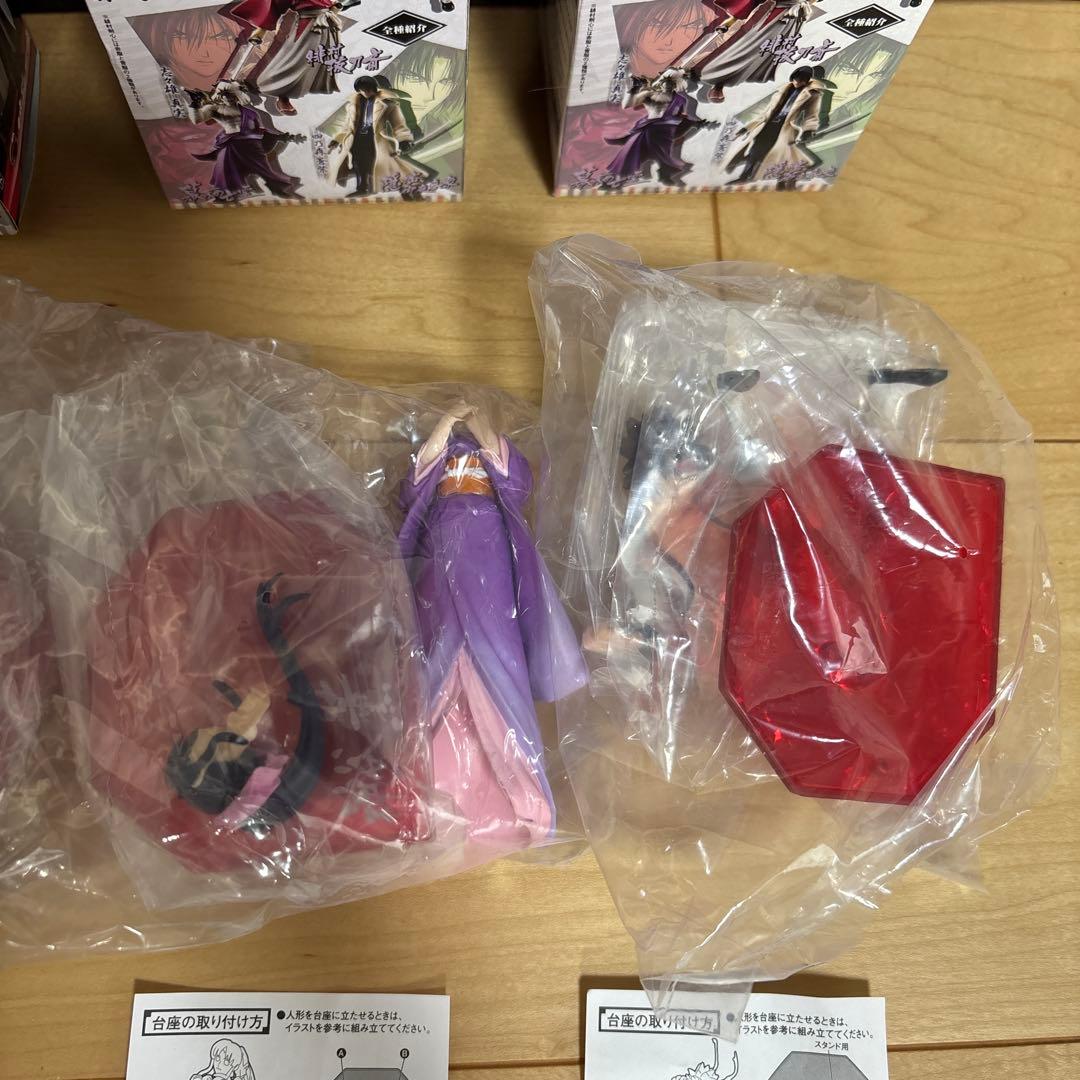 るろうに剣心 フィギュア 4体セット