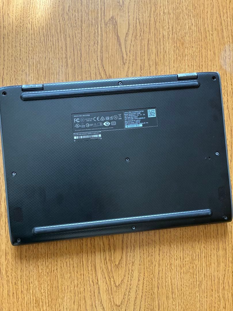 Lenovo Chromebook 2nd Gen 本体　2022年購入