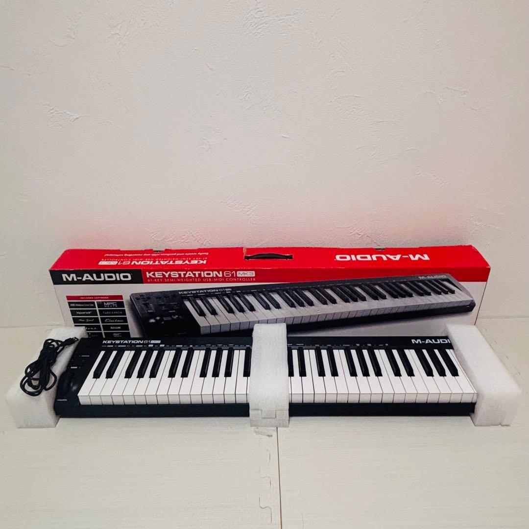 M-AUDIO Keystation 61 MK3 MIDIキーボード 61鍵