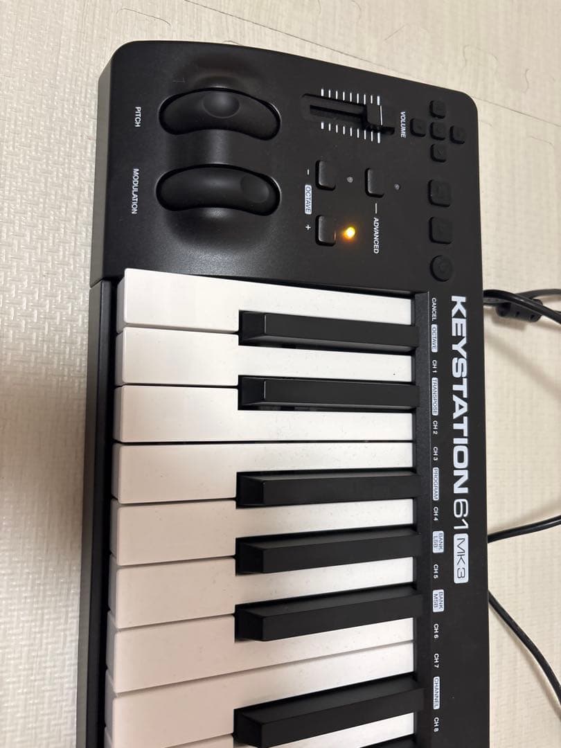 M-AUDIO Keystation 61 MK3 MIDIキーボード 61鍵