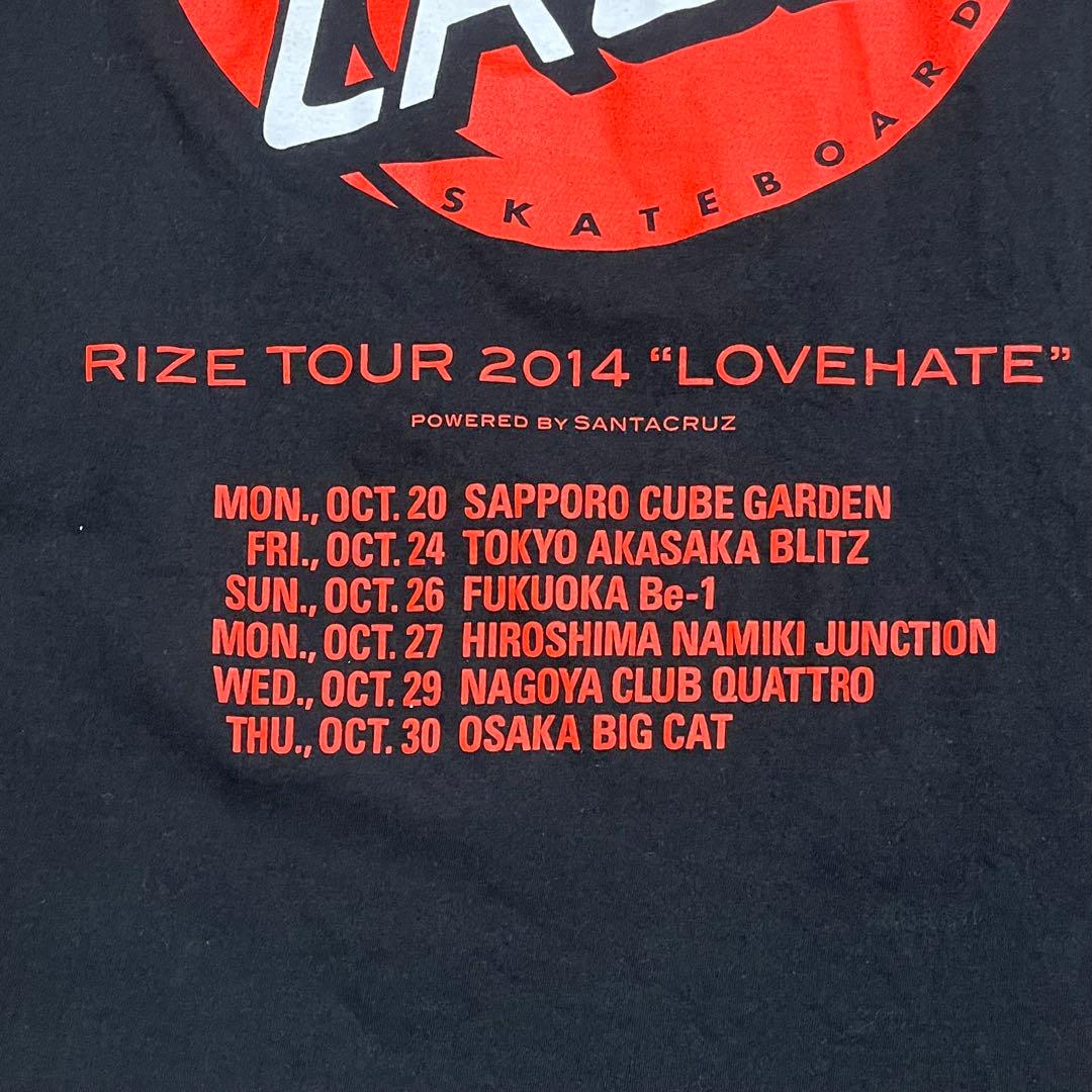 激レア RIZE Tシャツ santa cruz サンタクルーズ bonez