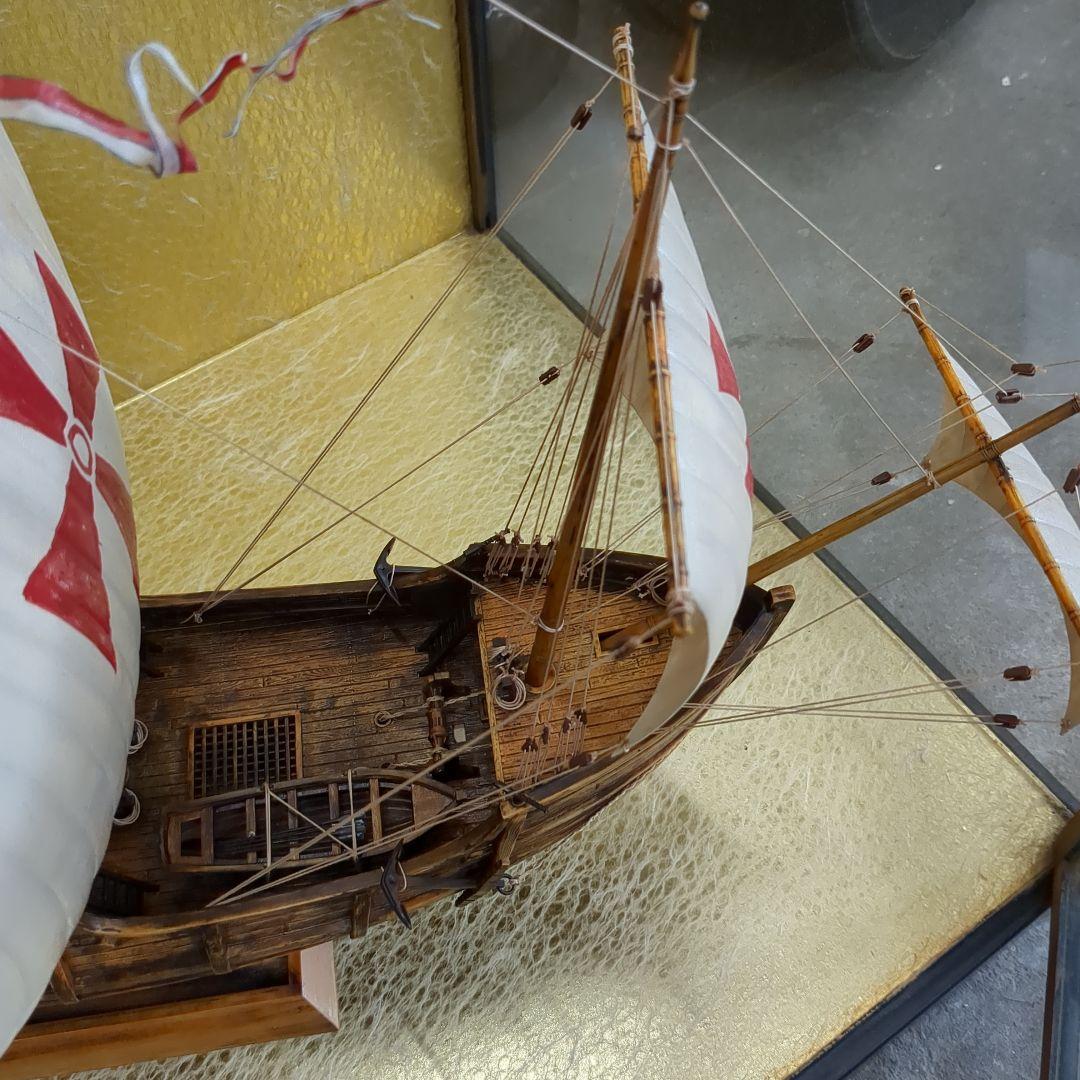 サンタマリア模型 ディスプレイケース付き