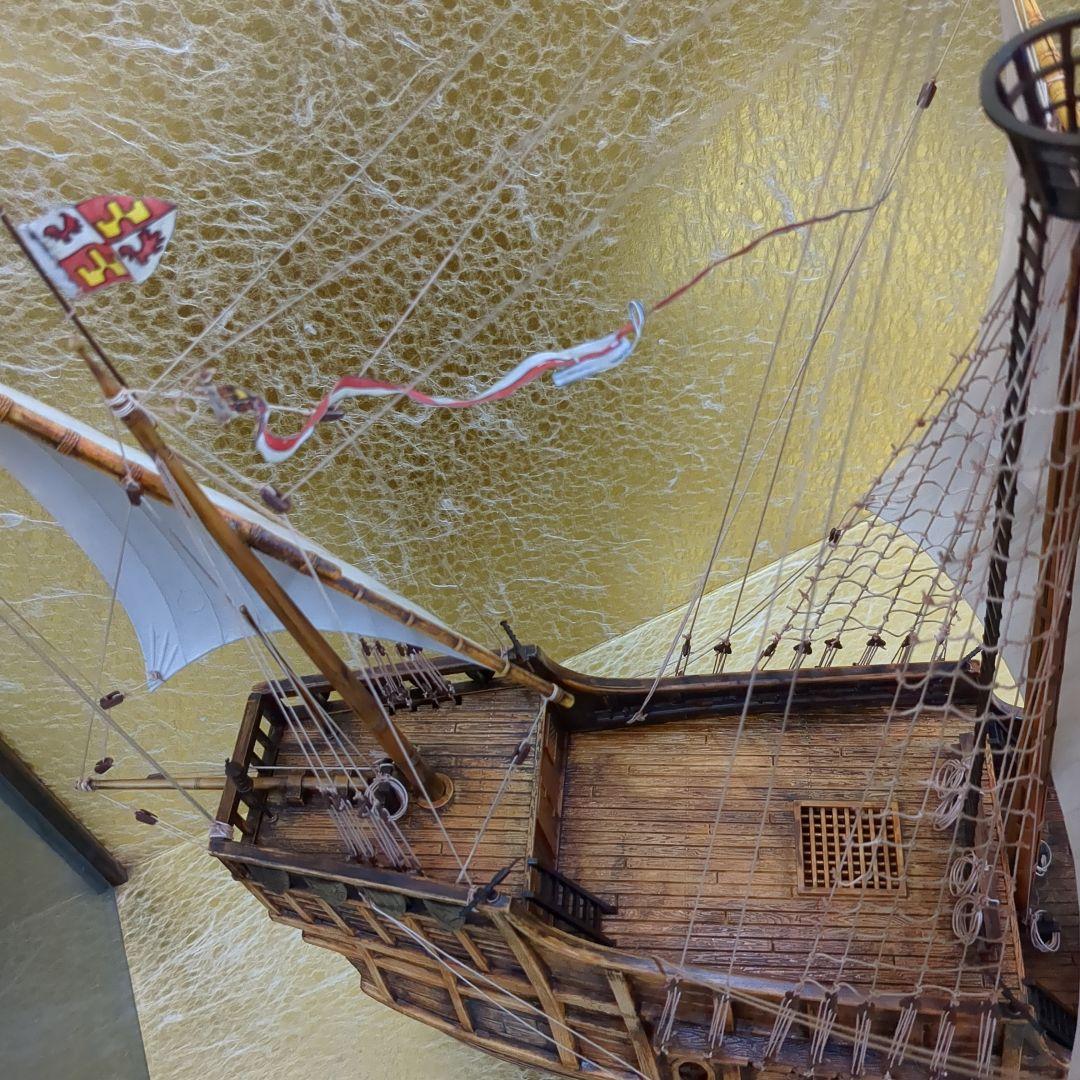 サンタマリア模型 ディスプレイケース付き