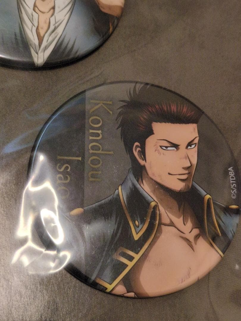 銀魂 ティンクロック 沖田総悟　時計/銀魂オンシアター2D バラガキ篇 缶バッジ