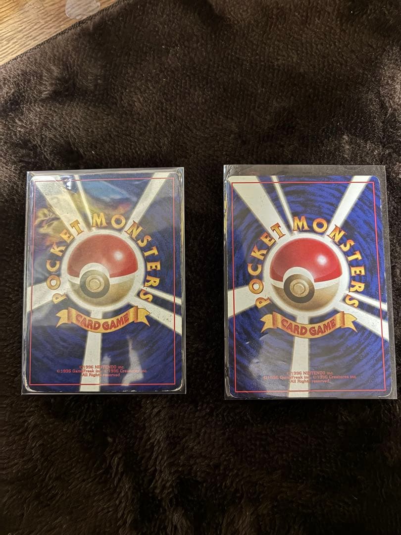 ポケカ 旧裏 ゲンガー/ミュウ HOLO 2枚セット　＊難あり