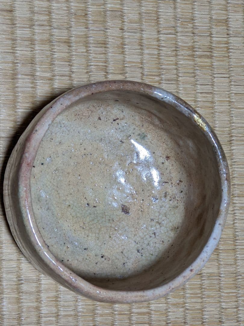 ♦古美術品 作家物 萩焼？茶道具 抹茶盌 アンティーク 骨董品 コレクション