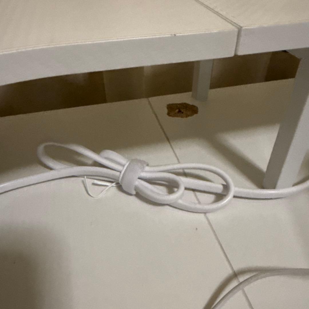 ホワイト L字型パソコンデスク