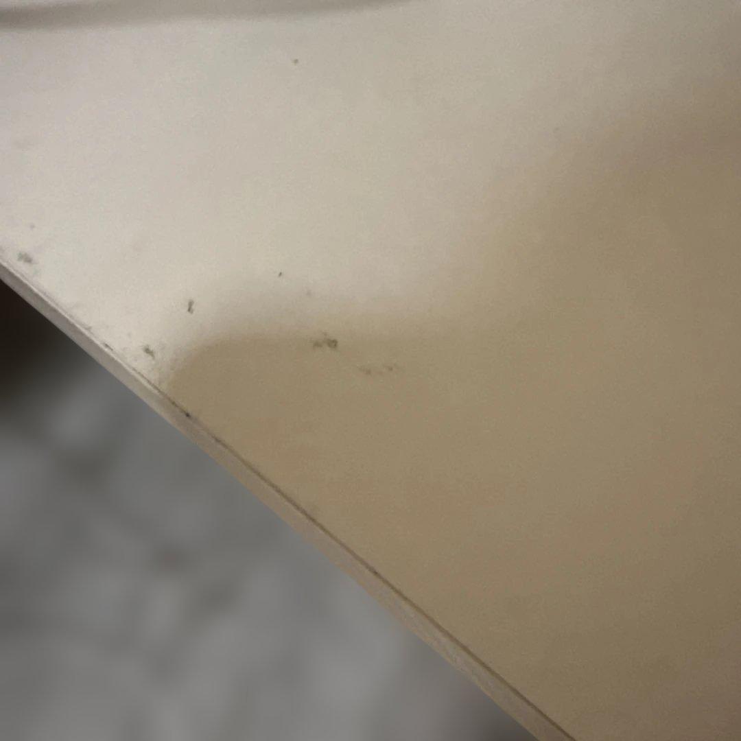 ホワイト L字型パソコンデスク