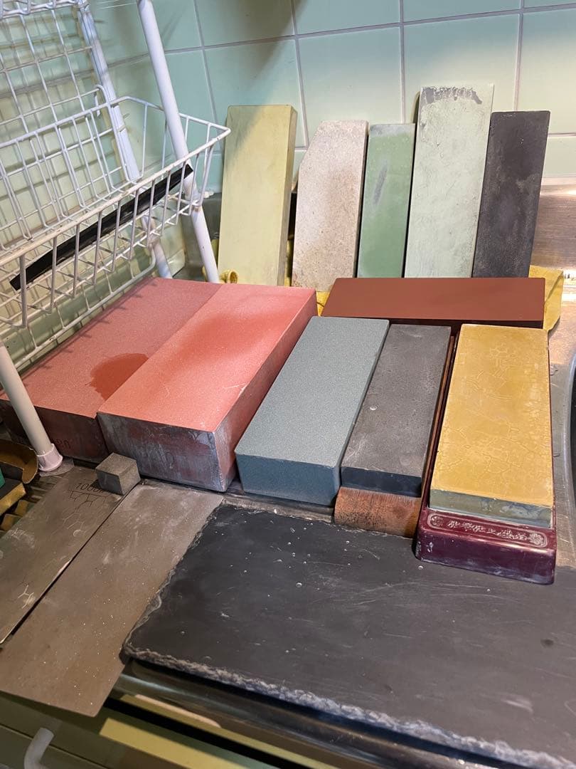 忠房　ステンレス包丁　刃渡り17.5センチ