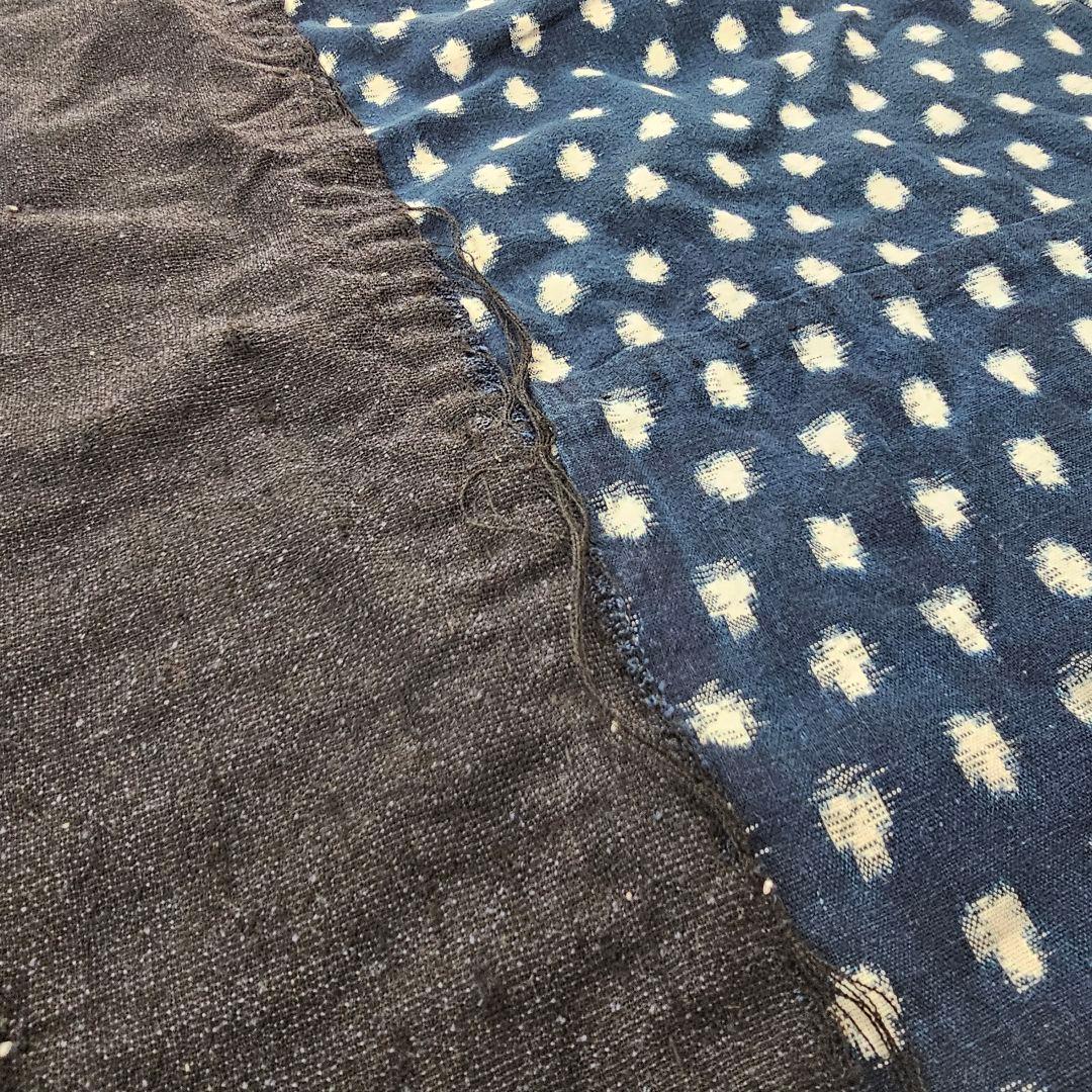 古布　和布　大判サイズ　マルチカバー　約168×179