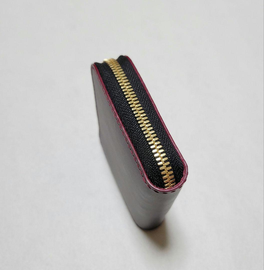 L字ファスナー財布　レザークラフト　小銭入れ　コンパクト財布　ハンドメイド