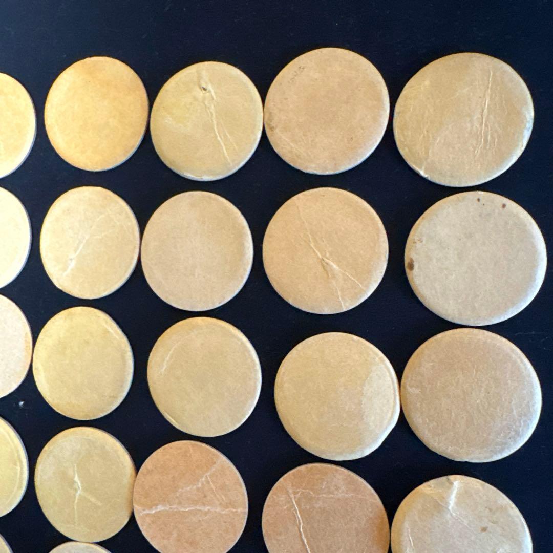 昭和　当時物　レトロ　80年代　コーヒー　牛乳キャップ　39枚　蓋　ふた　紙ふた