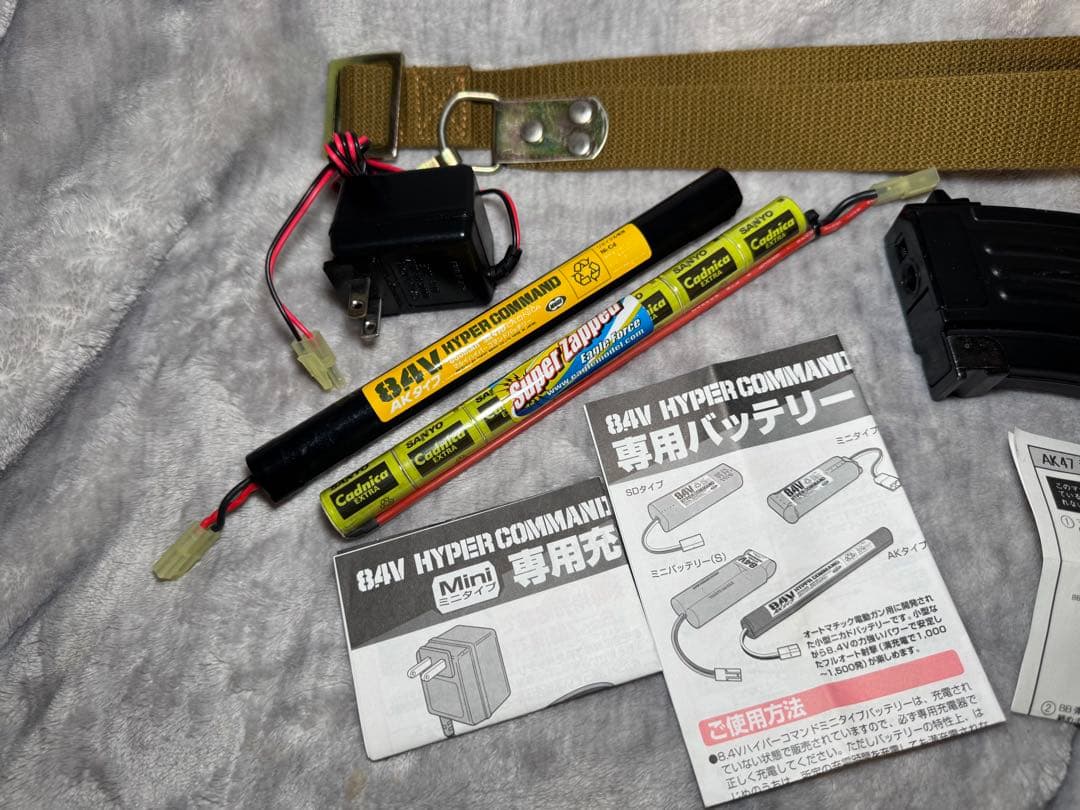 東京マルイ AK47S スタンダード電動ガン 多弾マガジン1本含めおまけ付き
