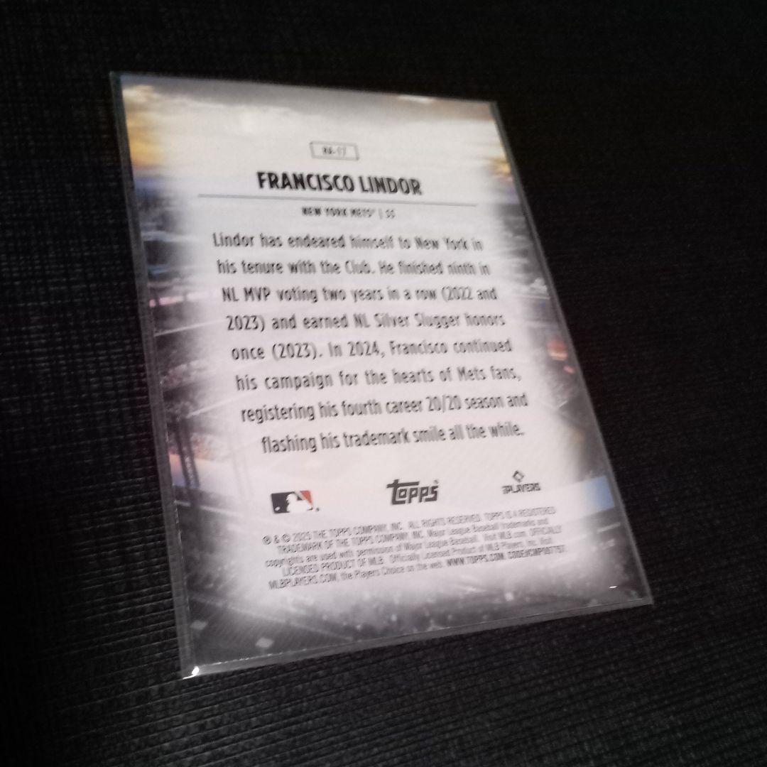 MLB TOPPS 　FRANCISCO LINDOR　HFA SSP