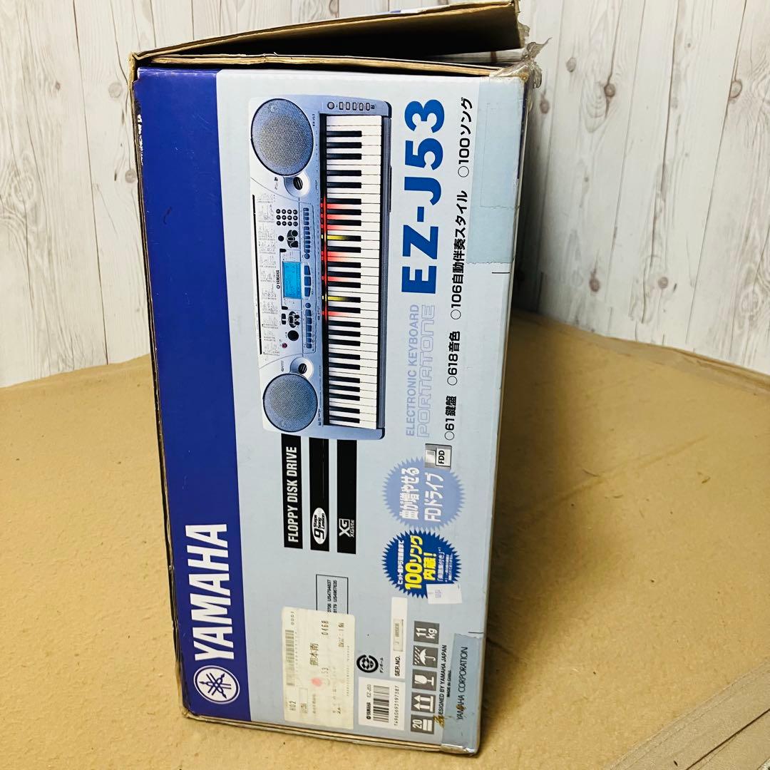未使用 YAMAHA EZ-J53 電子キーボード ポルタトーン