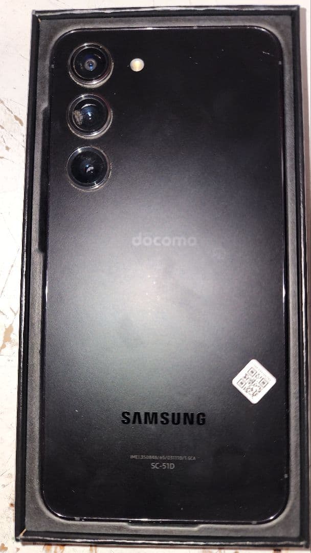 サムスンSamsung Galaxy S23 キャリアドコモおサイフケータイ対応