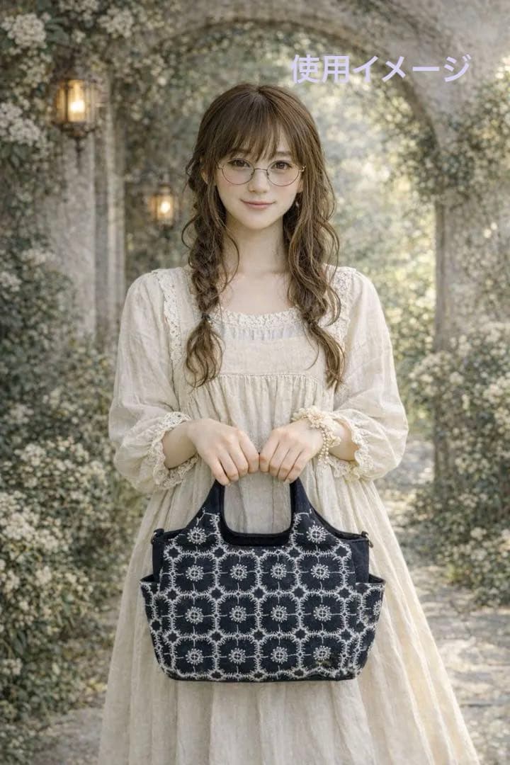 ミナペルホネン アネモネ ハンドメイドバッグ 118Ⓐ