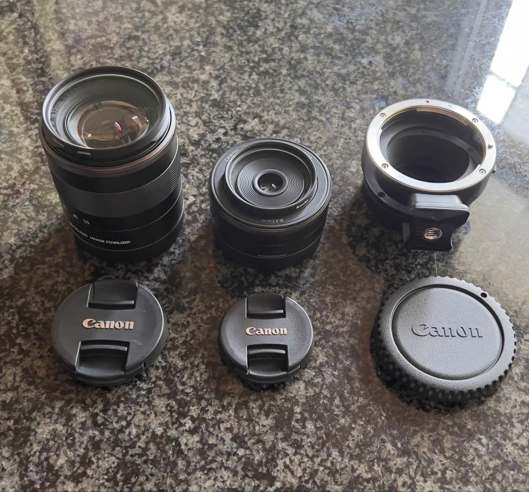 【美動品】Canon EOS M デジタル一眼ノンレフレックスAF・AEカメラ