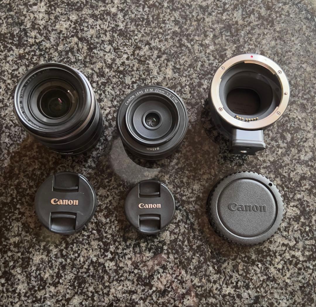 【美動品】Canon EOS M デジタル一眼ノンレフレックスAF・AEカメラ