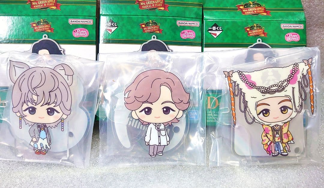 一番くじ Mrs. GREEN APPLE 藤澤涼架 A賞ぬいぐるみ 5点セット