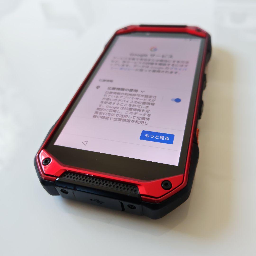 SIMロック解除済み TORQUE G04　予備バッテリー&交換部品付き
